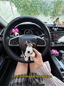 Đồ Trang Trí Xe Hơi Hình Chó Bông Dễ Thương Móc Treo Cần Gạt Nước Cần Xi Nhan Tay Nắm Cửa Đồ Trang Trí Nội Thất Phụ Kiện Xe Hơi Hình Chó Bông