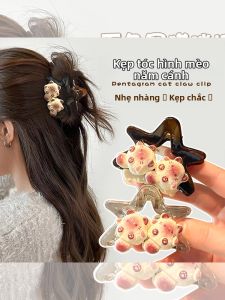 WENZHU | Cute Cat Claw Hair Clips for Women