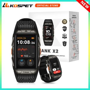 KOSPET TANK X2 Smart Watch For Men IP69K Waterproof 3D Curved Screen 1.64 AMOLED Bluetooth Call 170 Sport Modes Smartwatch