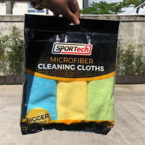 SPORTech Microfiber Towel Cleaning Cloth for Car Motorcycle Household Kitchen Electronic / Gadget Glass Car Wash Detailing Drying Pets Bath Travel General Use - Scratch Lint Streak Free Absorbent Soft Plush Reusable Lightweight