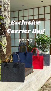 [READY STOCK] B0430 - Exclusive Carrier Bag