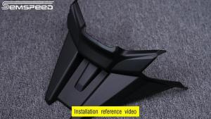 SEMSPEED For Honda ADV350 ADV 350 2022-2025 Motorcycle Front Beak Nose Cover Headlight Fairing Extension
