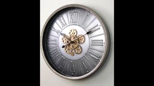 นาฬิกาตกแต่งบ้าน นาฬิกาเฟืองหมุน นาฬิกาแขวน นาฬิกาฟันเฟือง GEAR wall clock