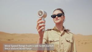 Jisulife Pro1S Super Power 100 Speed Turbo Strong Wind Portable Fast Charge High Quality Alloy Portable Handheld Mini Fan FA53Pro FA53ABS