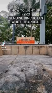 FYRO Genuine Binchotan White Charcoal (2.5kg) / (10KG) Choice of Michelin chefs Smokeless when Lighting for BBQ - Purify Air & Water Deodorizer Dehumidifier Odor Removal for Fridge