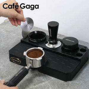 Coffee Tamper Station Mat Stand Universal For 51mm 54mm 58mm Espresso Portafilter Distributor Holder Barista Accessories Tools