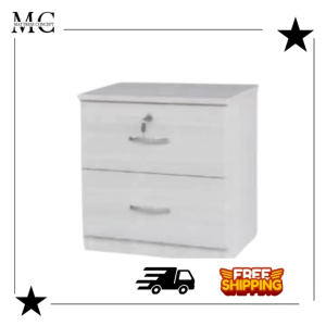 🔥【LOCAL SELLER】🔥 DELL WHITE WASH Bedside Table / Side Table / Drawer / Cabinet /(Free Delivery)
