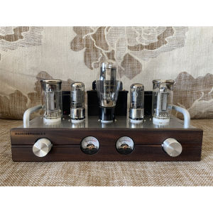 6J8P 5U4G Fu50 Household retro tube Amplifiers Kit Diy Vu Meter Bluetooth 5.0 Small 300B Title Spartan F1 4Ω 8Ω 8W*2
