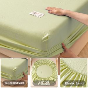 BEIPIN | Baby Safe Waterproof Cotton Mattress Protector Slip-proof