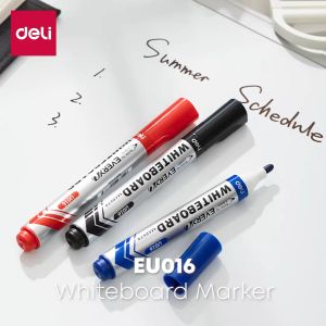 Deli Spidol Papan Tulis / Dry Erase Marker Dapat di Refill Tebal 2.5mm EU016