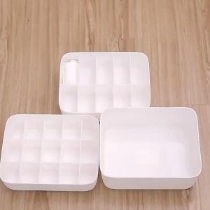 Multifunction Clothes Storage Case Stacked 10/15 Grids Bras/Panty/Sock/Storage Box Underwear Storage Box