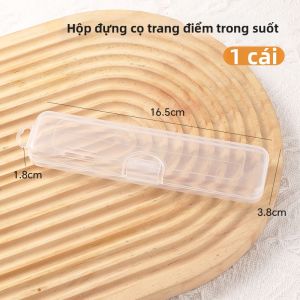 TAFUMAN | Hộp Đựng Cọ Trang Điểm Chống Bụi Trong Suốt