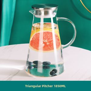 CRISTALGLASS | voss glass Glass Heat-resistant Large Capacity Cold Water Jug