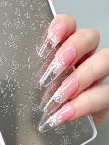 Nail Art Snowflake Transfer Steel Plate Cute Little Dog Template Fine Pattern Design Beauty Makeup Tool from China XMQ Brand