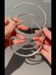 Kalung Choker Kristal Berlian Tiruan: Aksesoris Pernikahan & Ulang Tahun