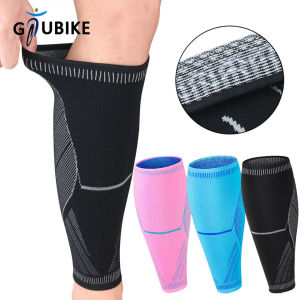 GTUBIKE 1PCS Sports Knitting Calf Compression Sleeve Shin Guard Leg Sleeves Calf Support for Running Cycling Football Training