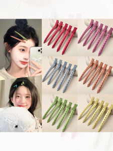 Womens Hair Clips No Trace Makeup Duckbill Clips Positioning Hair Accessories Korean Style Summer New Fresh out Fashion Jewelry