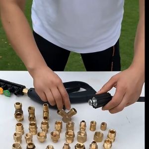 Brass Pipe Fitting M22mm Reducer Adapter NPT Adapter Hose Connector Bsp Thread Pipe Connectors