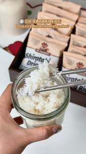 Buy 10 Take 10 Mr.Squirrel Low Carb Shirataki Rice Individually Packaged 100g