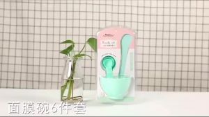 Bộ Chén Cọ Trộn Đắp Mặt Nạ 6 Món Dụng Cụ Trộn Mặt Nạ