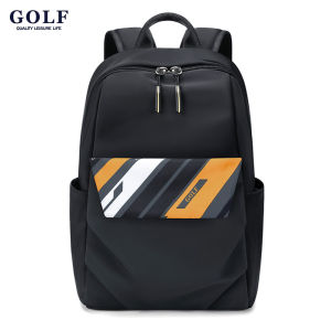 กระเป๋าเป้สะพายหลังการเดินทางธุรกิจลำลองของผู้ชายสำหรับเล่นกอล์ฟกระเป๋าสะพายไหล่เดินทางแบบลำลองสำหรับนักเรียนมัธยมปลายเป้แฟชั่นทำงานโน๊ตบุ๊คกระเป๋าเป้สะพายหลังใส่ iPad กระเป๋าเป้สะพายหลังกันน้ำสำหรับผู้ชาย