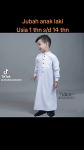 Tsabit Jubah Anak Manset Premium: Desain Nyaman untuk Anak