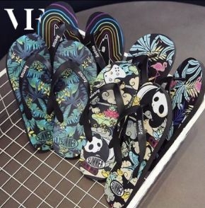 VFASION รองเท้าแตะ ราคาถูก รองเท้าหูคีบ รองเท้าหูหนีบ พื้นลายแฟนซี นุ่มๆ ใส่สบาย