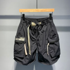 Big Sale Leak-Picking Multi-Pocket Sports Shorts Boys Summer American Basketball Breathable Half Length K-style Trendy Casual Pants