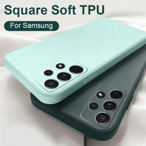 Camera Lens Protection Shockproof Liquid Silicone Phone Case For Samsung Galaxy S26 S25 Edge S24 S23 S22 S21 S20 Plus Ultra FE A35 A55 A36 A56 A26 A17 A16 A06 A07 4G 5G