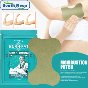 Thermal Slimming Moxa Patches - Natural Weight Management Aid for Targeted Areas | Hot Compress Therapy for Body Shaping (12-Pack Ready Stock)