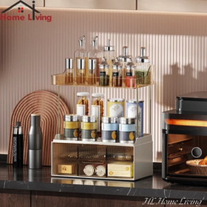 HL Rak Sabun Kamar Mandi Rak Kosmetik Aesthetic Rak Serba Guna Desain Mewah Dan Praktis