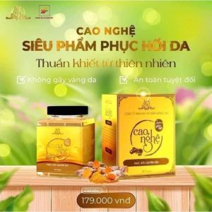CHÍNH HÃNG -1HỘP CAO NGHỆ LUXURY X3 ĐÔNG ANH GIẢM mụn thâm nám tàn nhang mờ thăm liền sẹo.