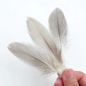 100PCS/Bag Natural Barred Mallard Duck Flank Feathers Wild Goose Hair for Fly Wings Tails Streamers Fly Tying Material