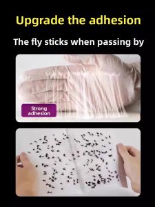 MONLEYTA | Japanese Strong Adhesive Fly Paper Mosquito Trap Professional Farm Use Fly Catching Expert Pest Control Fly Trap Board