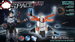 Đồ chơi rèn luyện độ chính xác cho bé bia tập nhắm tự động dựng lên và cây phóng xốp bộ quà tặng bé trai bé gái