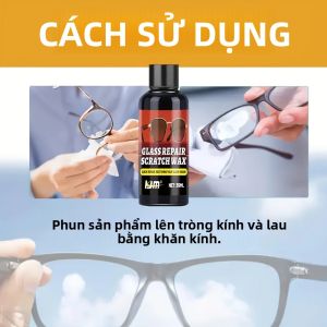Dụng Cụ Xóa Vết Xước Đa Năng Cho Kính Và Thủy Tinh - Sửa Chữa Nhanh Vết Xước Oxy Hóa & Dấu Vân Tay - An Toàn Cho Kính Đèn Pha Cửa Sổ