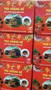 Trà Hoàng Đế túi lọc ( LOẠI HỘP TO 30 gói x 25g ĐẶC SẢN HUẾ )