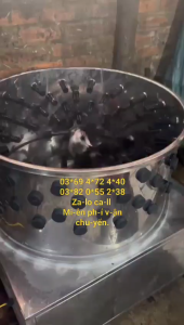 Máy vặt lông chó dê phi 80cm