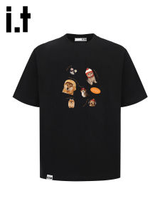 izzue | Summer Trendy Oversized Print T-Shirt Couples