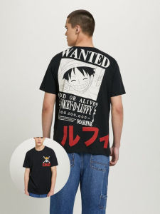 One Piece Anime Luffy Mens Short Sleeve T-shirt Cotton Women Graphic Tee Summer Streetwear Oversize Casual Top Manga Y2k Clothes