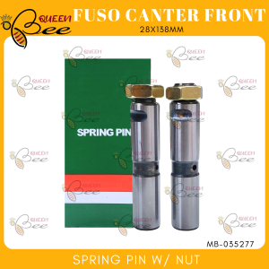 QUEEN BEE 28x138mm Spring Pin for Fuso Canter with Nut Front type MB-035277