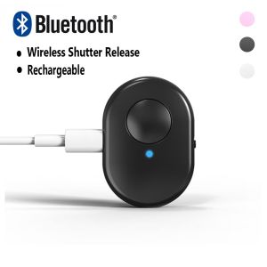 MYTHIS ขนาดเล็ก ปุ่มควบคุมระยะไกล ชาร์จใหม่ได้ Monopod Bluetooth ตั้งเวลา ไร้สาย ลั่นชัตเตอร์