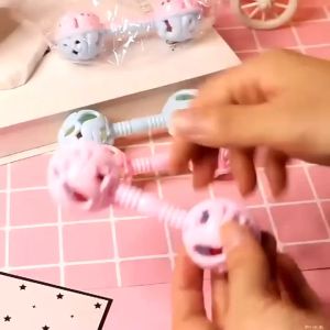 Newborn toddler hand rattle toy baby 0-1 years old puzzle grasp early education gifts Baby Ringing Toys