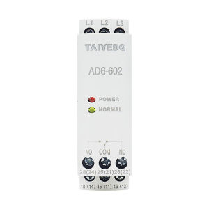 รีเลย์แรงดันไฟฟ้าสามเฟสมัลติฟังก์ชั่น AD6-602 2NO2NC AC200-500V