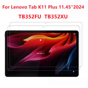 2PCS Tempered Glass Tablet Screen Protector For Lenovo Tab K11 Plus 11.45 Inch 2024 TB352FU TB352XU Anti-scratch Protective Film