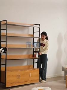 Multi-layer Corner Wall-Mount Storage Cabinet
