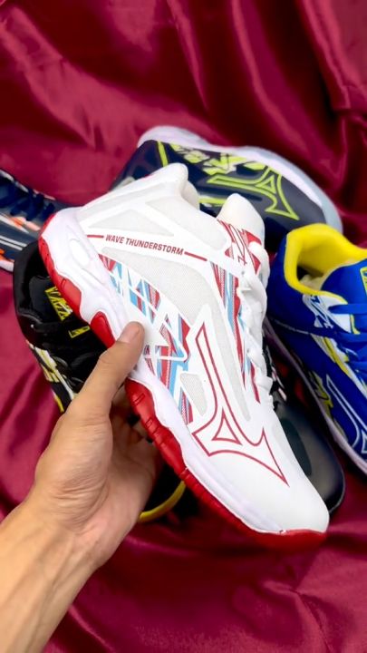 Sepatu volly mizuno wave Thunderstorm MID sepatu mizuno pria murah sepatu volly Mizuno cewek cowok sepatu mizuno volly ball wanita mizuno 2023 sepatu mizuno terbaru 2023 Sepatu Volley mizuno Sepatu