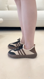 Womens German-style athletic shoes breathable mesh upper soft sole comfortable to wear suitable for outdoor running and sports (24-hour stock).