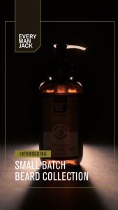 Set sữa rửa mặt dầu dưỡng râu và bơ dưỡng râu EVERY MAN JACK SMALL BATCH COLLECTION No1 hương HINOKI SPICE cho nam của Mỹ