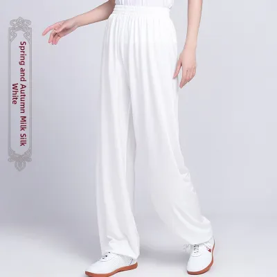 JINWU | Spring Summer Milk Fiber Martial Arts Pants